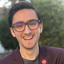 Headshot of James